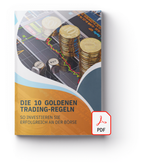 Cover des PDF-Reports: Die 10 Goldenen Trading-Regeln - So investieren Sie erfolgreich an der Börse